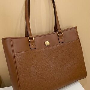 Tommy Hilfiger Brown Tote Bag
